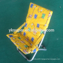 Custom OEM steel tube metal lounge folding sun chair
